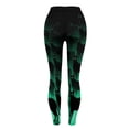 thumbnail image 4 of Women’s Halloween Long Pajama Pants Printed Leggings Skinny Fit Stretch Buttery Soft Athleisure Yoga Pants Kitty Print, 4 of 7