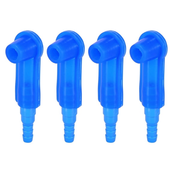4 Piezas Coche Aceite Manguera Junta Rápido Freno Aceite Cambio Reemplazo Azul