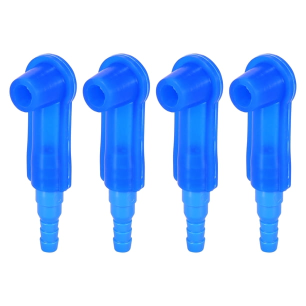4 Piezas Coche Aceite Manguera Junta Rápido Freno Aceite Cambio Reemplazo Azul
