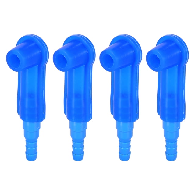 4 Piezas Coche Aceite Manguera Junta Rápido Freno Aceite Cambio Reemplazo Azul