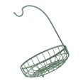 thumbnail image 2 of Iron Fruit Basket Bowl Countertop Banana Hanger storage fruit hammock Storage Green Large, 2 of 9