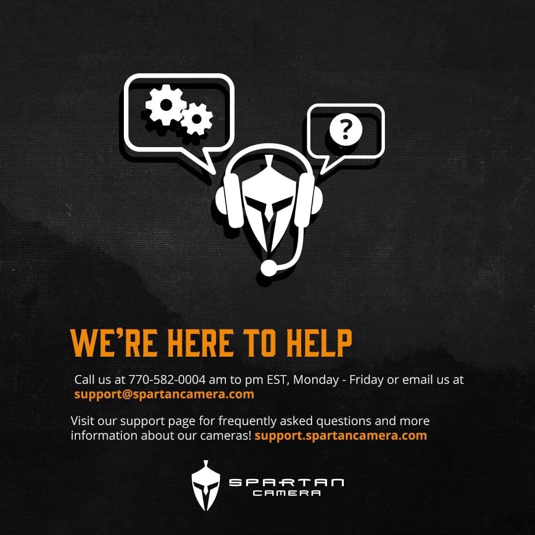 Spartan Gocam 4G LTE Trail Camera, Free Roaming in US, Remotely Update Camera Settings, Fully Configurable via App, HD Video, HD Photo, Blackout Flash, Hunting, Security, Surveillance, Areus camo