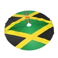 thumbnail image 5 of Christmas Tree Skirt Jamaica Xmas Tree Skirt Mat for Christmas Decorations Party Holiday 48", 5 of 6