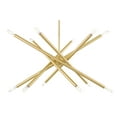 thumbnail image 1 of Livex Lighting 12 Light Satin Brass Chandelier, 1 of 4