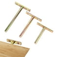 thumbnail image 4 of Sylvtty High-Strength Steel Floating Frame Holder for Cabinets Shelves T-Shaped Invisible Design Bookshelf Support Easy Installation DIY Professional Use Display Shelf Bracket, 4 of 7