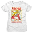 thumbnail image 1 of Masters Of The Universe She Ra Square White Women's T-Shirt 2Xl, 1 of 2