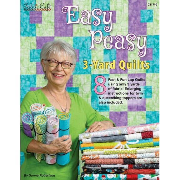 Fabric Café Easy Peasy 3-Yard Quilts Bk