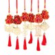 thumbnail image 1 of Adornos colgantes con borlas rojas para Año Nuevo chino, colgantes de la suerte Fu para el hogar, la oficina, el coche, los árboles y el Festival de Primavera., 1 of 8