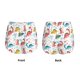 thumbnail image 3 of Balery Dinosaur Pantalones cortos deportivos para mujer con forro y dos bolsillos, elásticos, para entrenamiento, gimnasio, yoga-X-Large, 3 of 7
