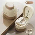 thumbnail image 5 of Adjustable Pill Cutter Splitter for Small Tiny Large Pills - Cuts Multiple Pills at a Time,1/2 & 1/4 Cuts,Accurate Alignment & Easy Cutting,Hidden Sharp Blade, Bottom Storage, 5 of 5