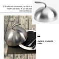 thumbnail image 5 of Raindrops Protective Dish Cover Steak Cover Silver Stainless Steel Oilproof Kitchen Use 1Pack, 5 of 8