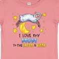 thumbnail image 4 of Inktastic I Love my Mom to the Moon and Back Cute Sheep Boys or Girls Baby T-Shirt, 4 of 5