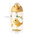 thumbnail image 4 of NOVELAR Kids' Drinking Cup with Straw, 6.88 Inches Tall and Dishwasher Safe, Great for Juice, Water, and Smoothies, 4 of 7