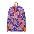 thumbnail image 3 of Boho Chic Campus Backpack with Paisley Design, Durable School College Bookbag with Laptop Compartment, Roomy Daypack for Students, Perfect Gift for Women and Teens, 3 of 5