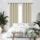 thumbnail image 2 of Cortinas Opacas con Aislamiento Térmico, Cortinas para Salón y Dormitorio, Diseño Moderno con Ojales, 132x160 CM (Ancho x Alto), Beige Oscuro, 2 Piezas OXAVA5CN2V, 2 of 5