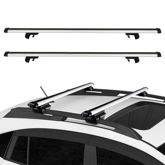 SCITOO Roof Rack Cross Bars Cargo Carrier Crossbars for Rooftop Fit Universal 52" Window Frame