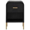 thumbnail image 3 of Bouclair Black Side Table with Drawer, 3 of 9
