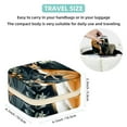 thumbnail image 5 of Kangaroo Travel Portable Square Jewelry Box Earring Necklace Bracelet Holder Display Case Organizer Box, Decorative Jewelry Stand Storage Box, 5 of 6