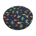 thumbnail image 1 of Disketp Shells and Seaweed Funda Redonda para Taburete, Funda de Cojín para Silla de Bar Suave y Elástica-13 inch, 1 of 7