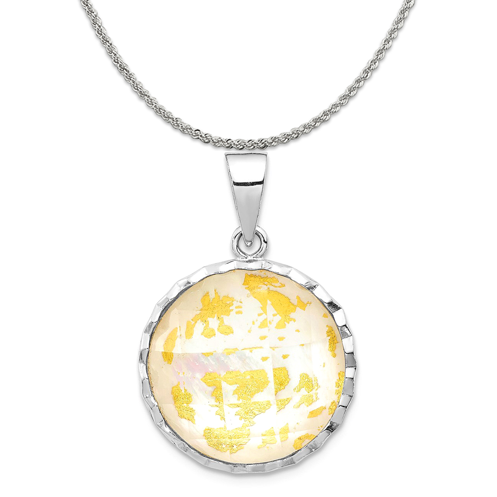 Jewelry Necklaces Necklace with Pendants Sterling Silver Rhodium-plated MOP Tree with CZ with 2in ext Necklace Jewelry Necklaces Necklace with Pendants Sterling Silver Rhodium-plated MOP Tree with CZ with 2in ext Necklace