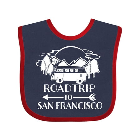 

Inktastic Road Trip To San Francisco Gift Baby Boy or Baby Girl Bib