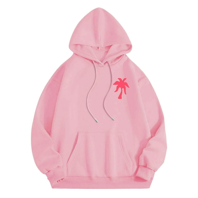 Pink Pum Puff Hoodie Vnrglix Pink Palm Puff Hoodie Kids Hoodies