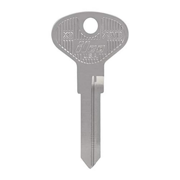 Llave automotriz Hillman VW23 V30 de doble cara, paquete de 10