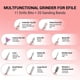 thumbnail image 5 of Lima De Uñas Eléctrica Usb Kit De Taladro De Uñas Eléctrico Manicura Pedicura Pulidora Para Mujeres Y Hombres Sweethay CE007407-03, 5 of 6