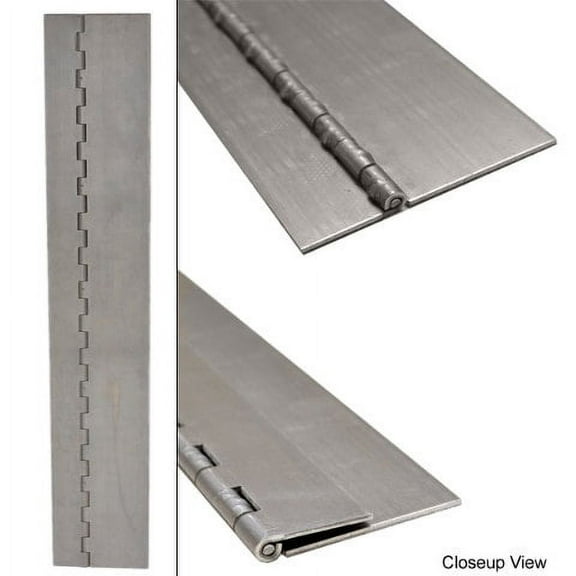 Tracker Boat Piano Hinge 30915 | 16 1/2 x 3 Inch 16 Gauge Aluminum