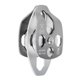 thumbnail image 3 of Polea oscilante lateral de escalada 32KN Cuerda de rodamiento de bolas Bucle coaxial doble Accesorios de seguridad de rescate Suministros seguros profesionales Gris Inevent OD002820-05, 3 of 7