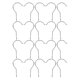 thumbnail image 1 of FENGGUIQU 20Ud Clips Para Con Redondeados Para Ropa Y, 1 of 8