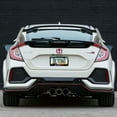 thumbnail image 4 of Honda Civic Type-R Black Real 3K Carbon Fiber Finish Plastic License Plate Frame, 4 of 8
