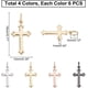 thumbnail image 4 of 4 dijes de colores, 24 colgantes para collar, dijes chapados en oro, colgantes de latón para hacer aretes, pulseras, gargantillas, manualidades, recuerdos de fiesta., 4 of 6