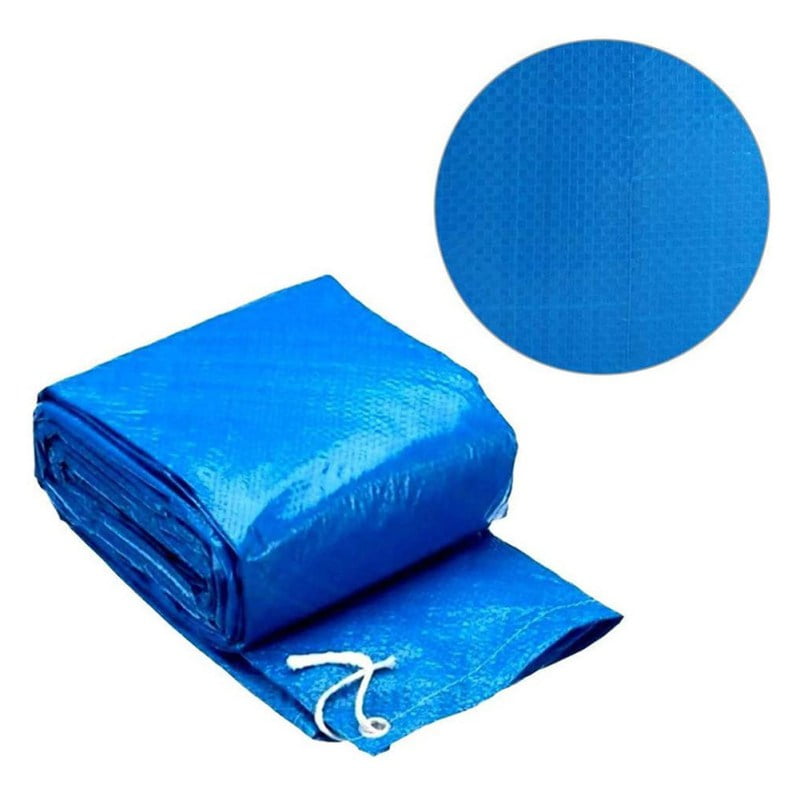 Blue 10ft Solar Blanket for Round Above-Ground Pools JIE Blsolten Solar Cover for 10/8ft Pool Cover Protector Protection Swimming Pool 