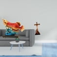 thumbnail image 2 of Estatua de pez,Estatua de pez arowana,decoración Feng Shui para estante/escritorio,Estatua católica,Colección religiosa de figuras de estatuas de la Virgen María,Figura de la Cruz de, 2 of 8