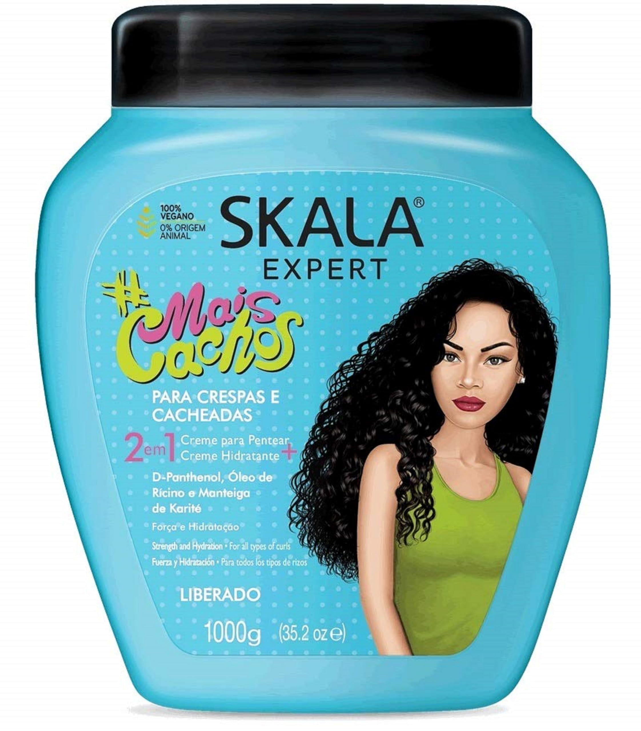 SKALA EXPERT 2 in 1 Hair Treatment Conditioner Curly Hair / Mais Cachos Expert 35.2 oz Plastic Jar