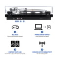 thumbnail image 2 of Tocadiscos DIGITNOW Bluetooth USB con preamplificador de phono 33/45 RPM, 2 of 8