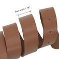 thumbnail image 3 of Earnda Women Leather Belts Fashion Ladies Waist Gold Buckle Belt Brown X-Small, 3 of 5