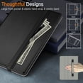 thumbnail image 6 of JETech Case for Samsung Galaxy Tab S9 11-Inch with S Pen Holder, PU Leather Business Folio Stand Protective Tablet Cover with Pocket & Straps, Auto Wake/Sleep, Multi-Angle Viewing (Black), 6 of 6