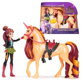 Dreamworks Spirit Picknick-Spielset – Mit Spirit-Pferd (ca. 20 Cm), Lucky-Puppe, Decke, Korb, Zubehör, Für Kinder Ab 3 Jahren