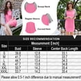 thumbnail image 4 of Avidlove Women Nightgowns Short Sleeve Sleep Shirts Crew Neck Nightdress Soft Sleepwear, 4 of 6
