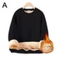 thumbnail image 1 of Ruifaya Suéter para hombre, jersey de manga larga, cuello redondo, cálido, forro polar de cordero grueso., 1 of 6