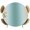 Khaki, blue-green, variant on Elastic Fitted Round Tablecloth, Turquoise Yellow Ombre Waterproof Stretch Table Cover for 55"-60" Tables, Farmhouse Modern Gradient Art Washable Outdoor Tablecloths for Patio, Picnic, Camping