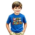 thumbnail image 3 of JAJAHO My 1st Day Of Kindergarten Shirt Boys Girls Happy First Day Of Kindergarten T Shirts Back to School Clothes, 3 of 3
