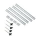 thumbnail image 2 of T Kit de control deslizante de pista para plantillas y accesorios de carpintería de alta resistencia Portable T Slot Mitre Track Jig Alta Fiabilidad Plateado, 2 of 9