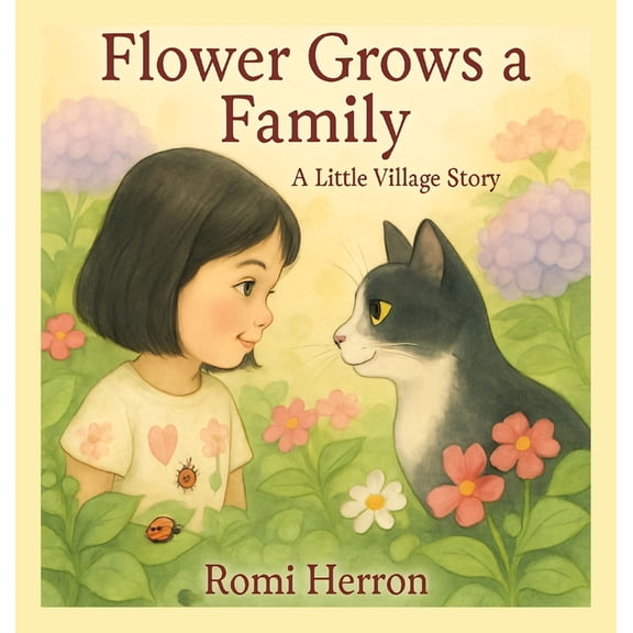 Flower Grows A Family: A Little Village Learn to Count Story, (Hardcover)