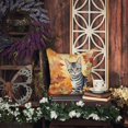 thumbnail image 6 of Carolines Treasures DAC7106PW1818 18 x 18 in. American Shorthair Cat in Fall Leaves Throw Pillow, 6 of 6