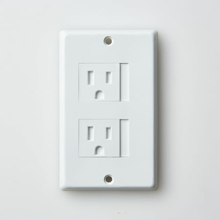 Mommy's Helper Safe-Plate? - Electrical Outlet Covers - Decora units - White