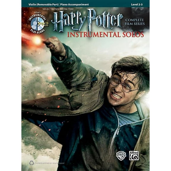 Pop Instrumental Solos: Harry Potter Instrumental Solos for Strings: Violin, Book & Online Audio/Software (Paperback)