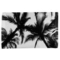 thumbnail image 1 of Black And White Palm Tree Silhouette All Over Hand Towel, 1 of 1
